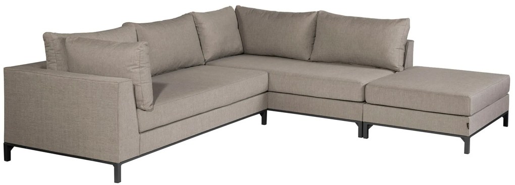 Exotan Hoek Loungeset - Sicilië - Rechts- Taupe - Exotan