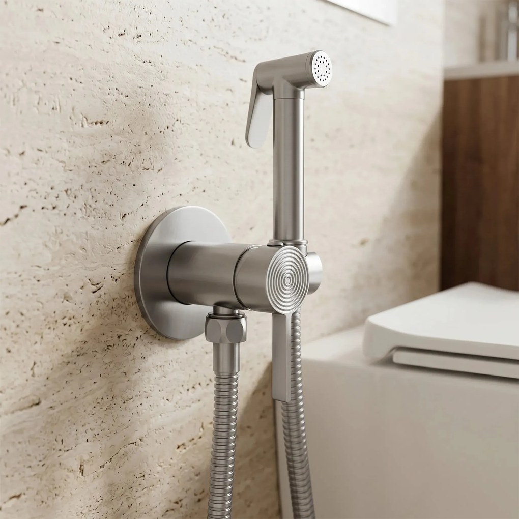 Bidetkraan Rea Foster Brush Nickel