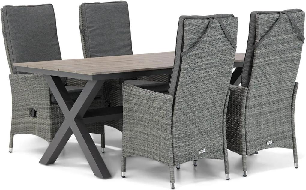 Domani Comino/Forest 180 cm dining tuinset 5-delig