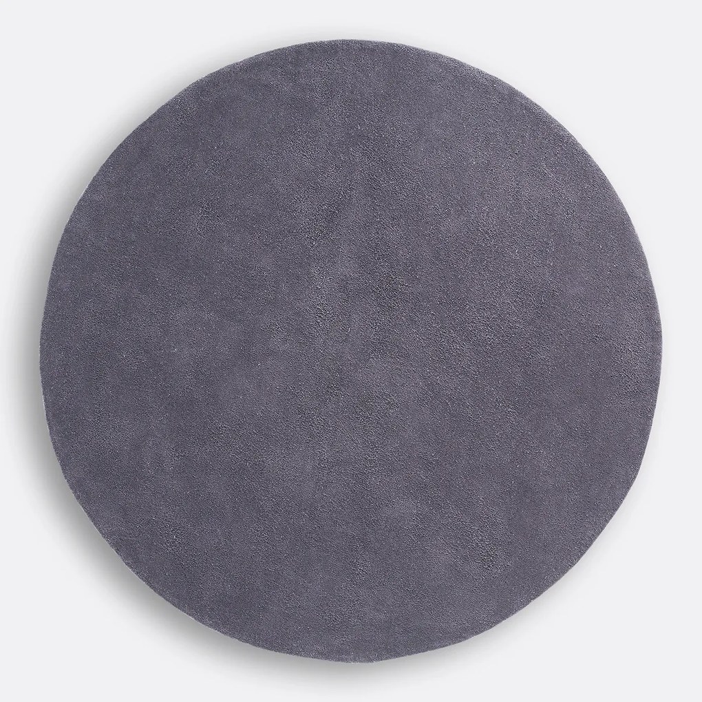 Rond vloerkleed in getuft kant Renzo, groot model