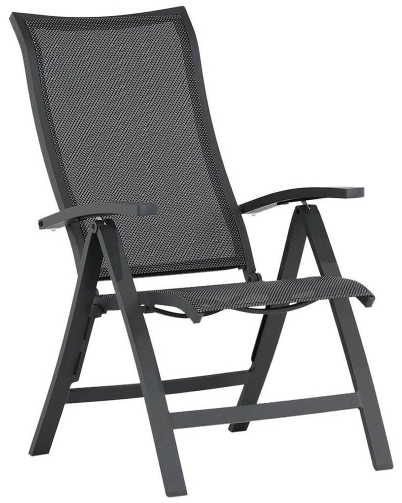 Tuinset 4 personen 185 cm Aluminium/Textileen /Aluminium/textileen Grijs Presto Lucardo/Crossley