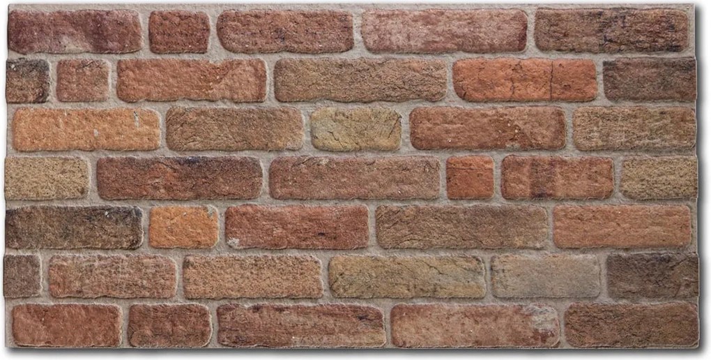 3D Wandpaneel EPS Rood/Oranje L1713 100x50x2cm | Paneli 3d wandpanelen