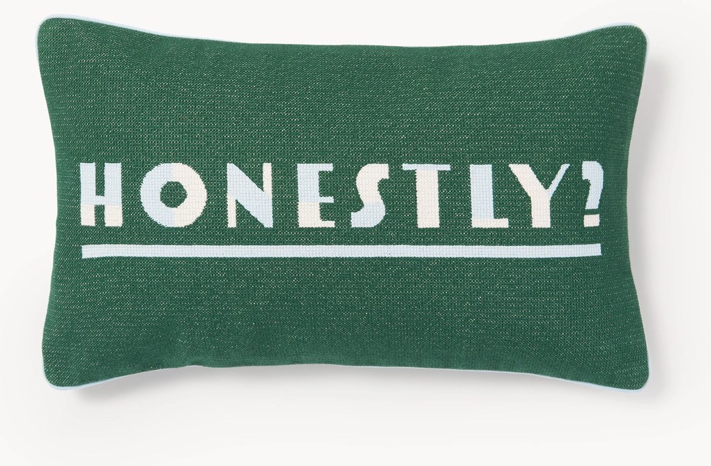 Geborduurde kussenhoes Tyra