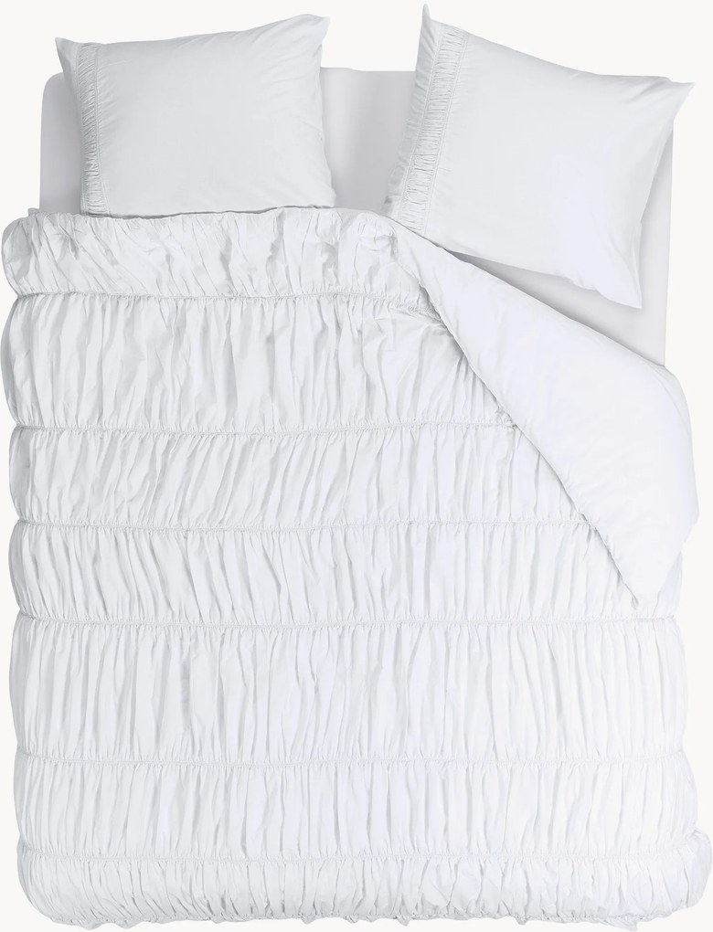 Katoenen beddengoedset Ruffle