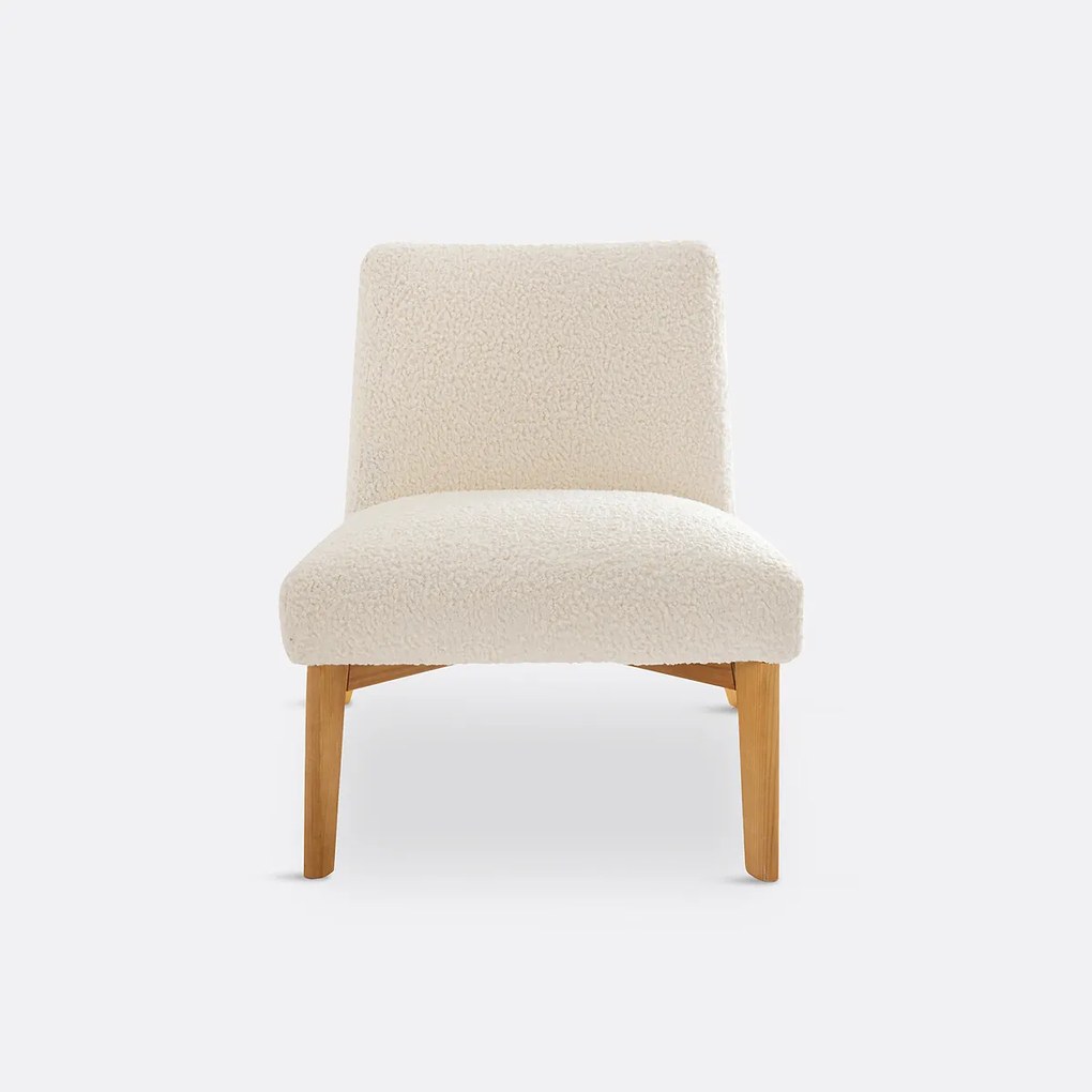 Jymari bouclé fauteuil
