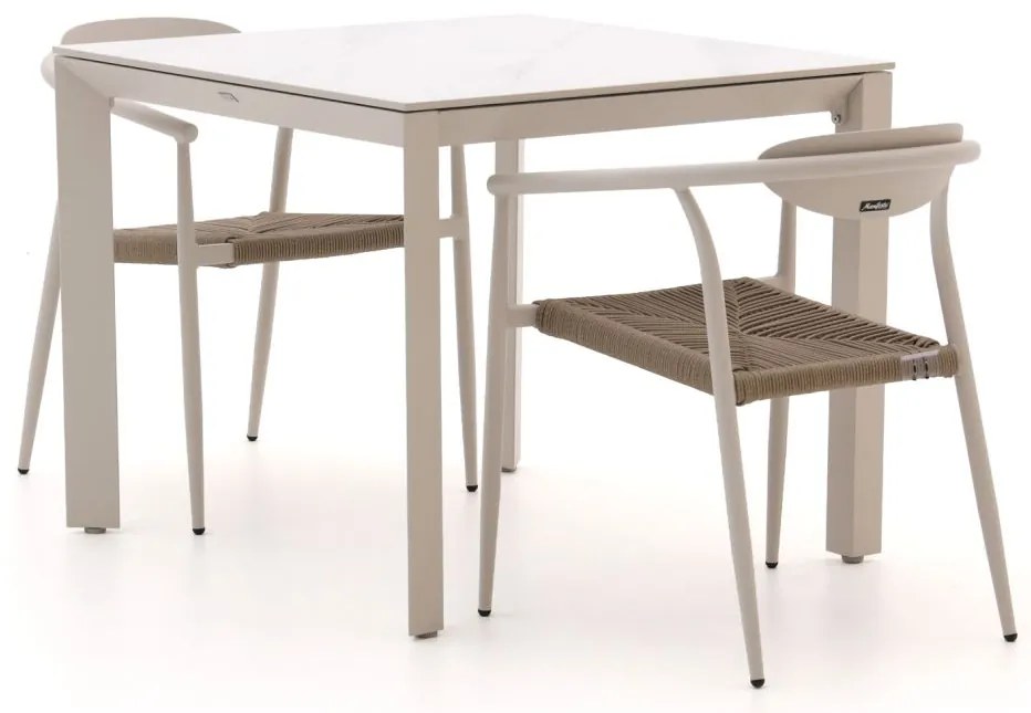 Manifesto Cavone/Sestino 90cm dining tuinset 3-delig stapelbaar