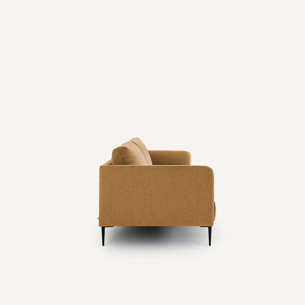 2-zitsbank in gerecycled chenille, OSCAR, ontwerp door Emmanuel Gallina