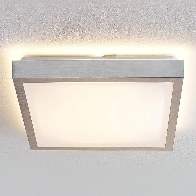Margit LED plafondlamp, hoekig, 37,5cm - lampen-24