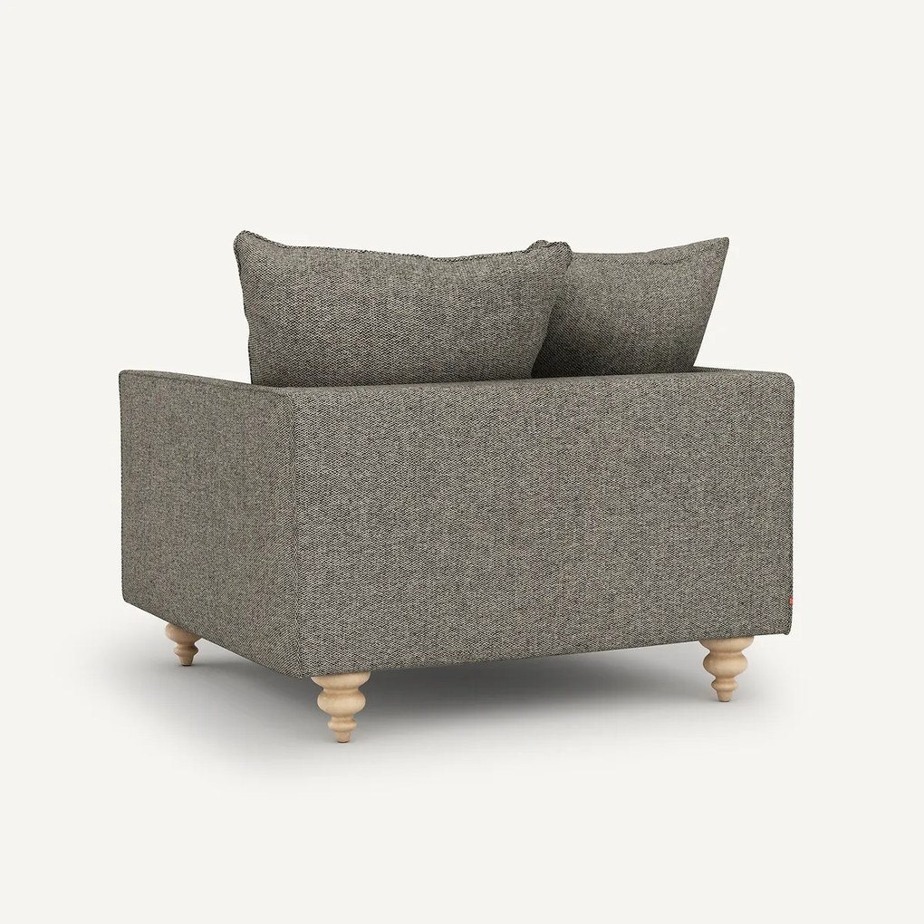 Fauteuil tweed, Lazare