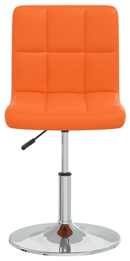vidaXL Eetkamerstoel kunstleer oranje