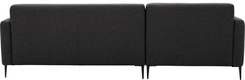 Goossens  Key West grijs, stof, 2-zits, modern design