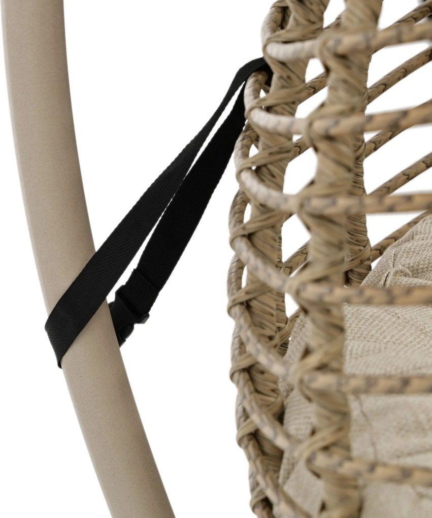 Coco Dream Hangstoel Wicker Zand/Beige