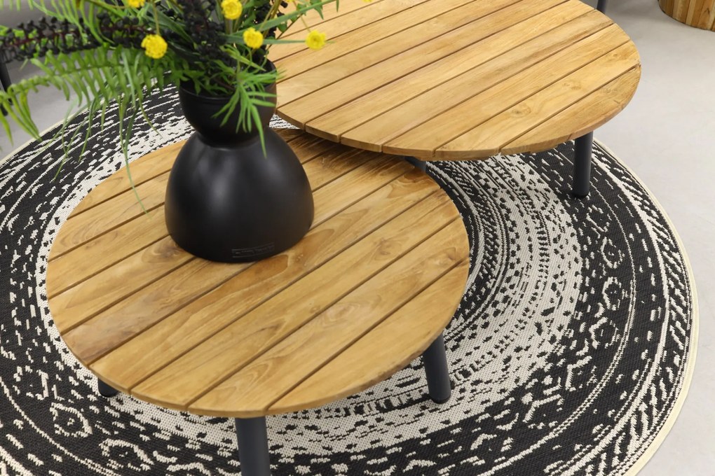 Bali loungeset met Mindo loungetafels - 3-delig - Garden Impressions OP=OP