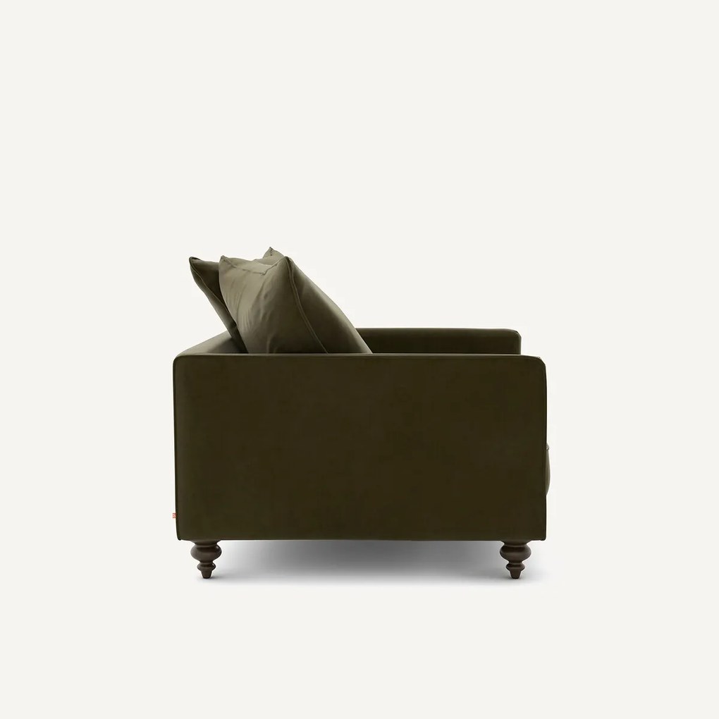 Fauteuil fluweel, Lazare