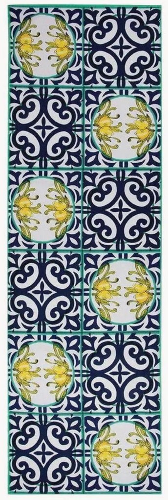 Katoenen tafelloper Amalfi