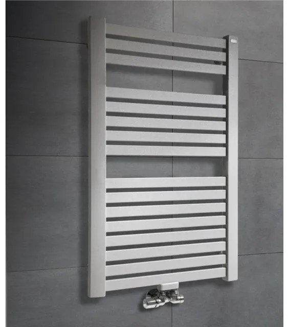 HR Badmeubelen Base Designradiator - 56.5x6.6x141cm - middenaansluiting - 667 Watt - wit glans 74023101