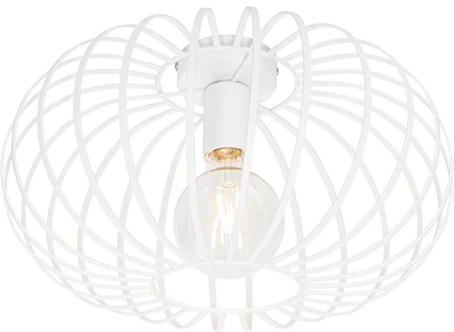 Design plafondlamp wit 39 cm - Johanna