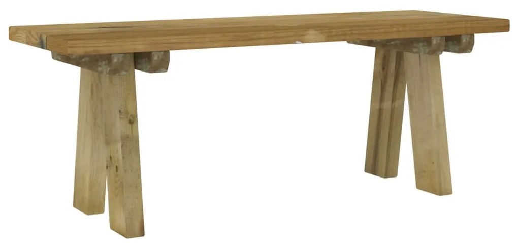 vidaXL Tuinbank 110 cm geïmpregneerd massief grenenhout