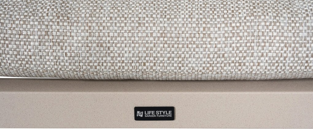 Stoel en Bank Loungeset  Aluminium Zand/Beige  Lifestyle Garden Furniture Sabbia