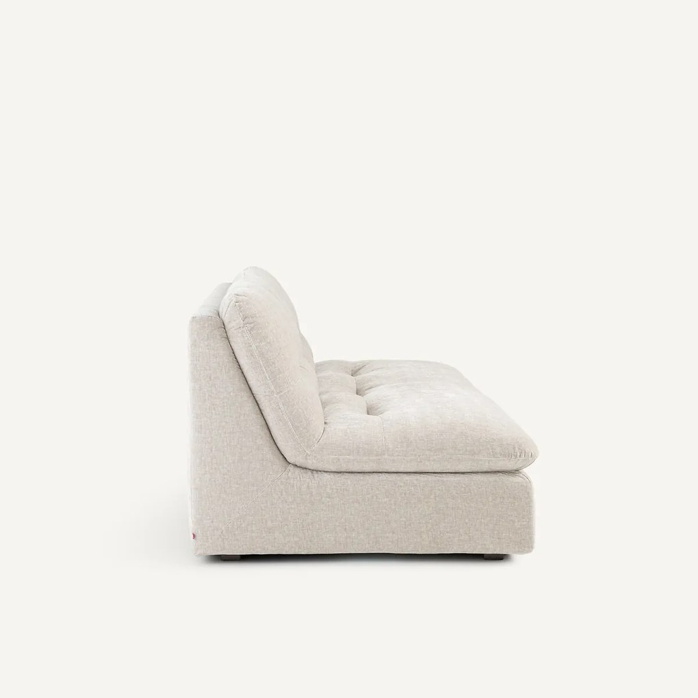 Modulaire 3-zits bank in chenille fluweel, Giuliano