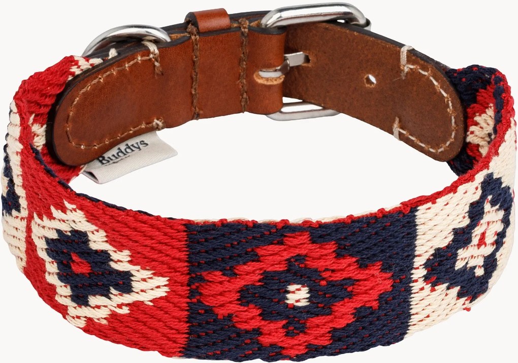 Handgemaakte huisdierhalsband Peruvian, verschillende formaten