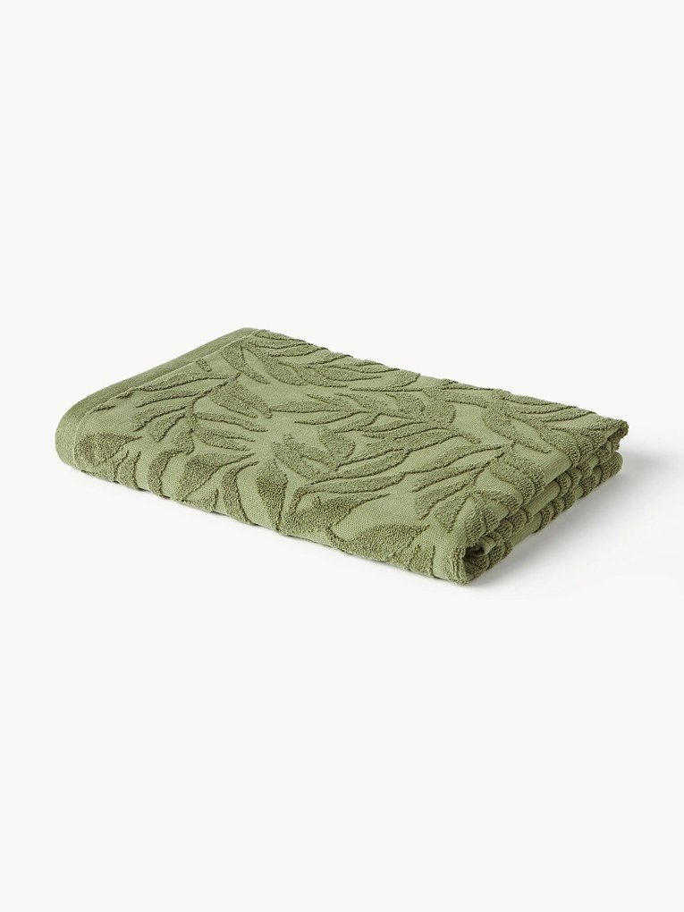 High-low handdoek Leaf, in verschillende formaten