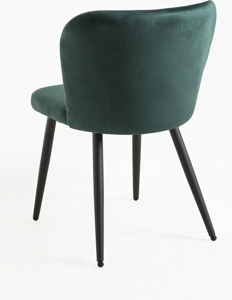 Set 4 Luk Fluwelen Stoelen