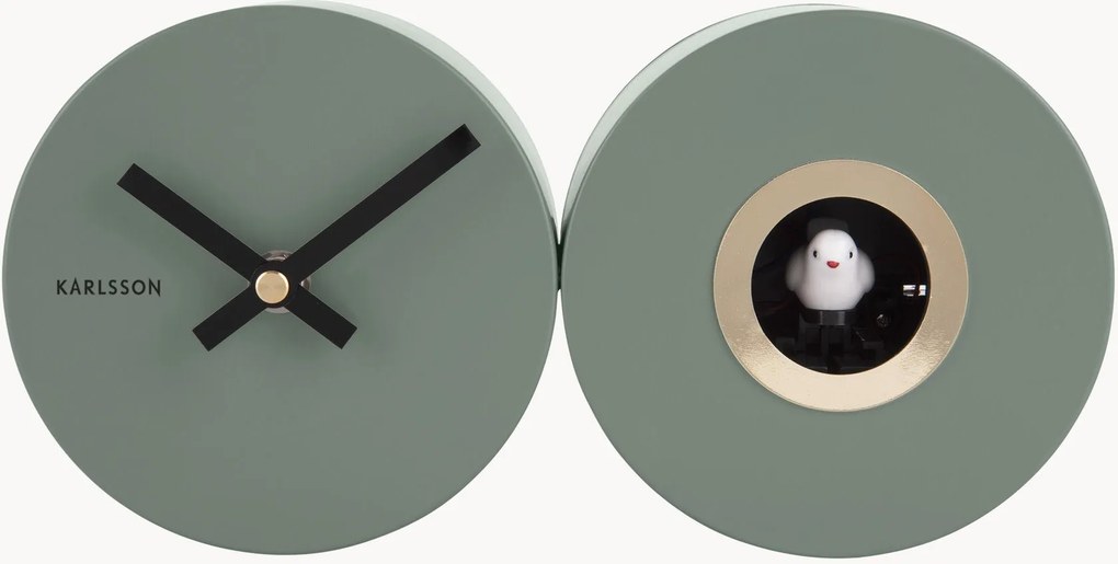 Wandklok Duo