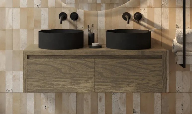 Gliss Design Ares badmeubel 140cm 2 lades ash gray zonder waskom