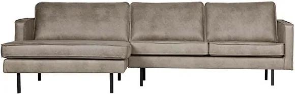 Rodeo bank chaise longue links elephant skin BePureHome