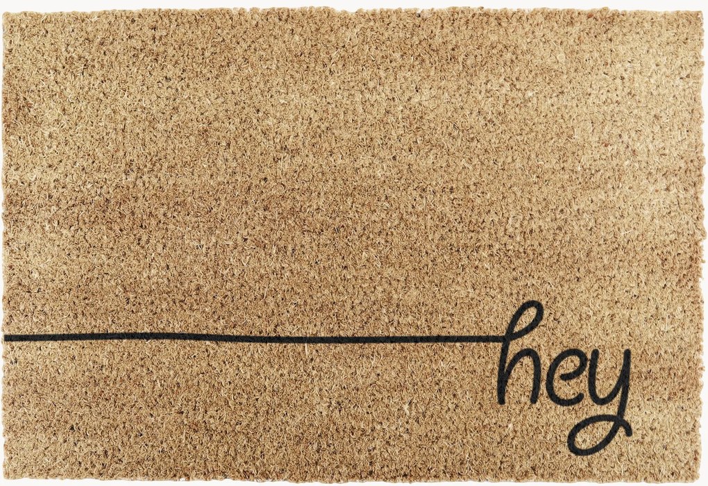 Deurmat Hey Scribble