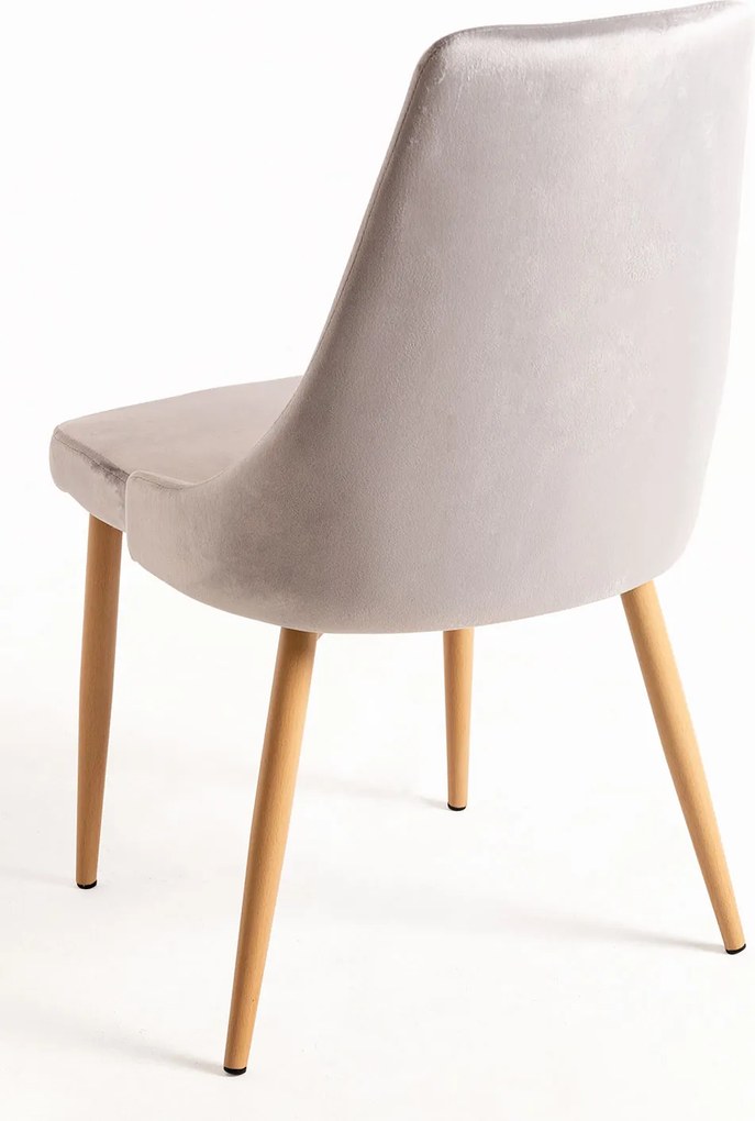 Set 4 Stoik Wood Stoelen