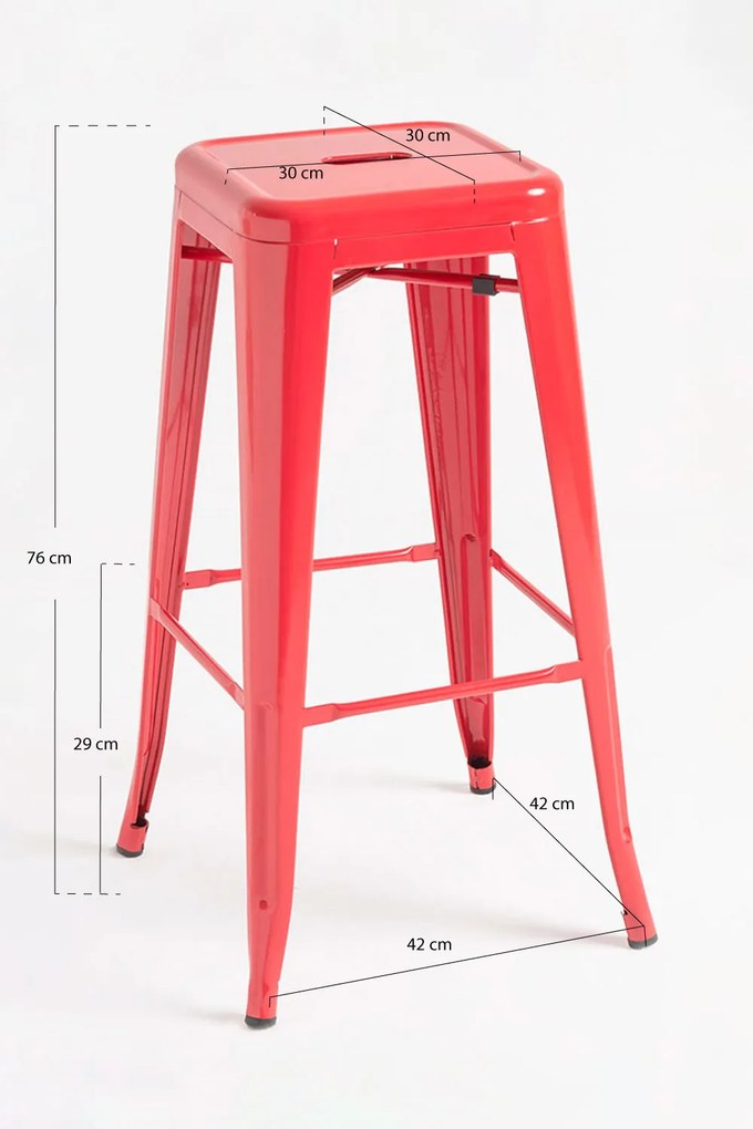 Set 4 hoge Torix krukken