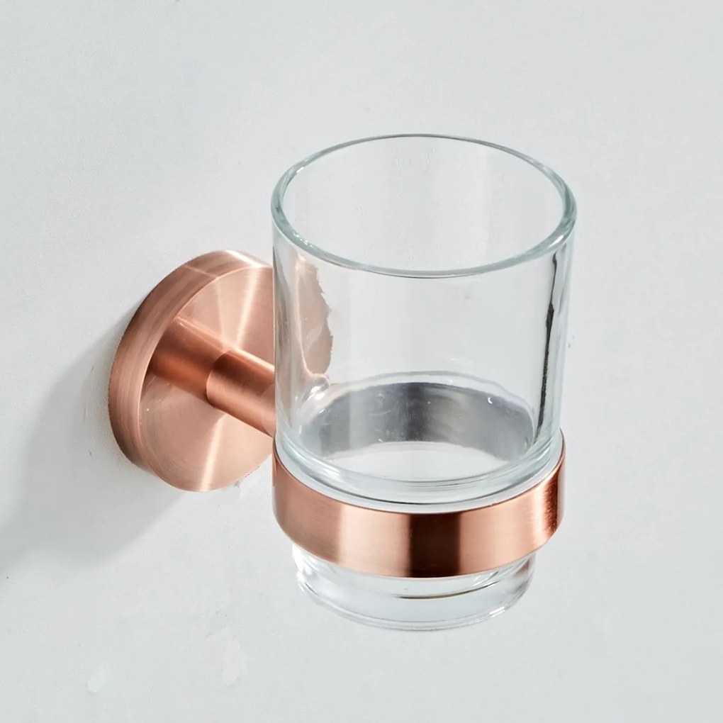 Saniclear Copper glashouder geborsteld koper