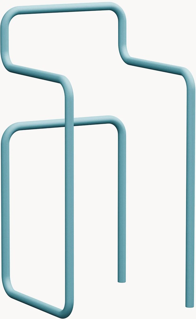 Handgemaakte metalen kledingrek James