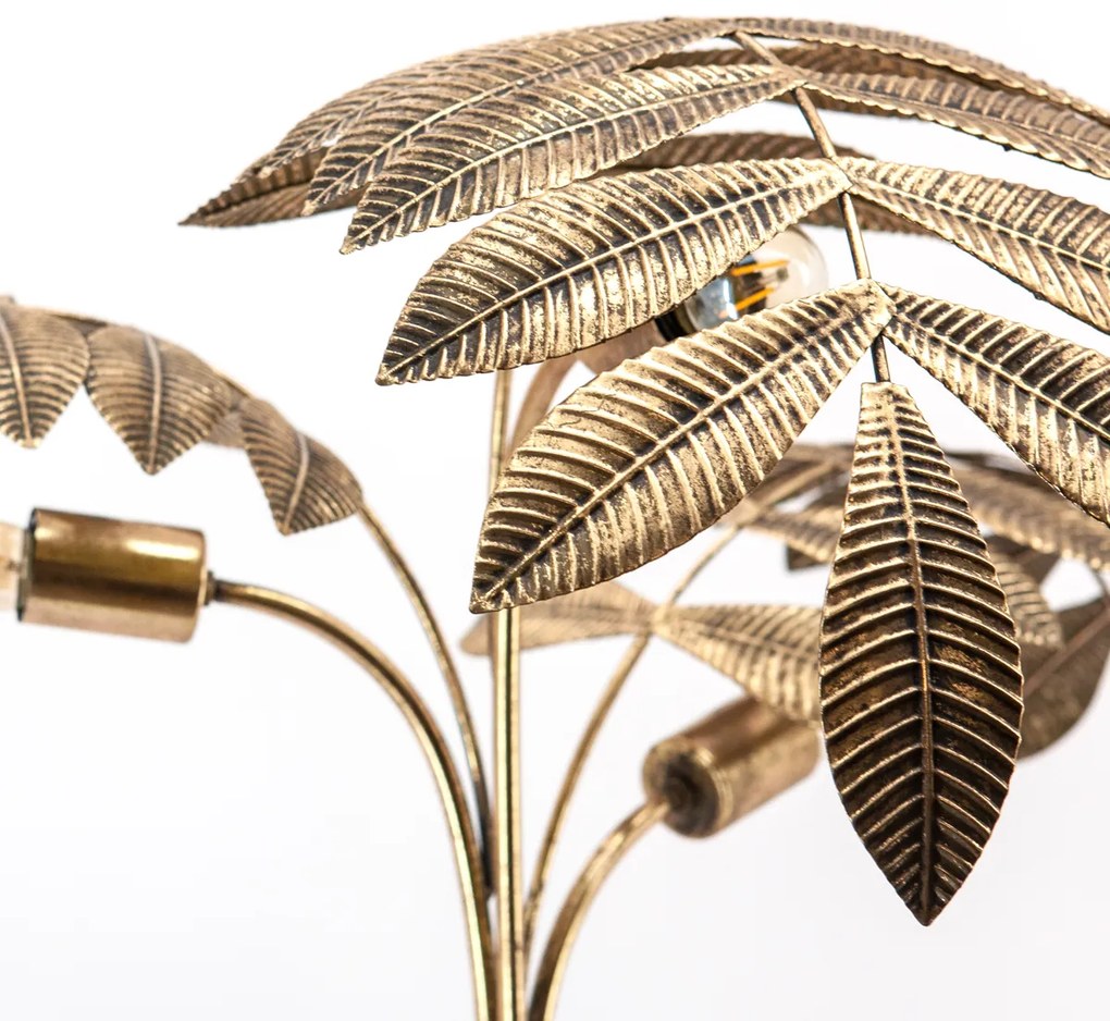 By-Boo Unbeleafable Palmboom Lamp Goud