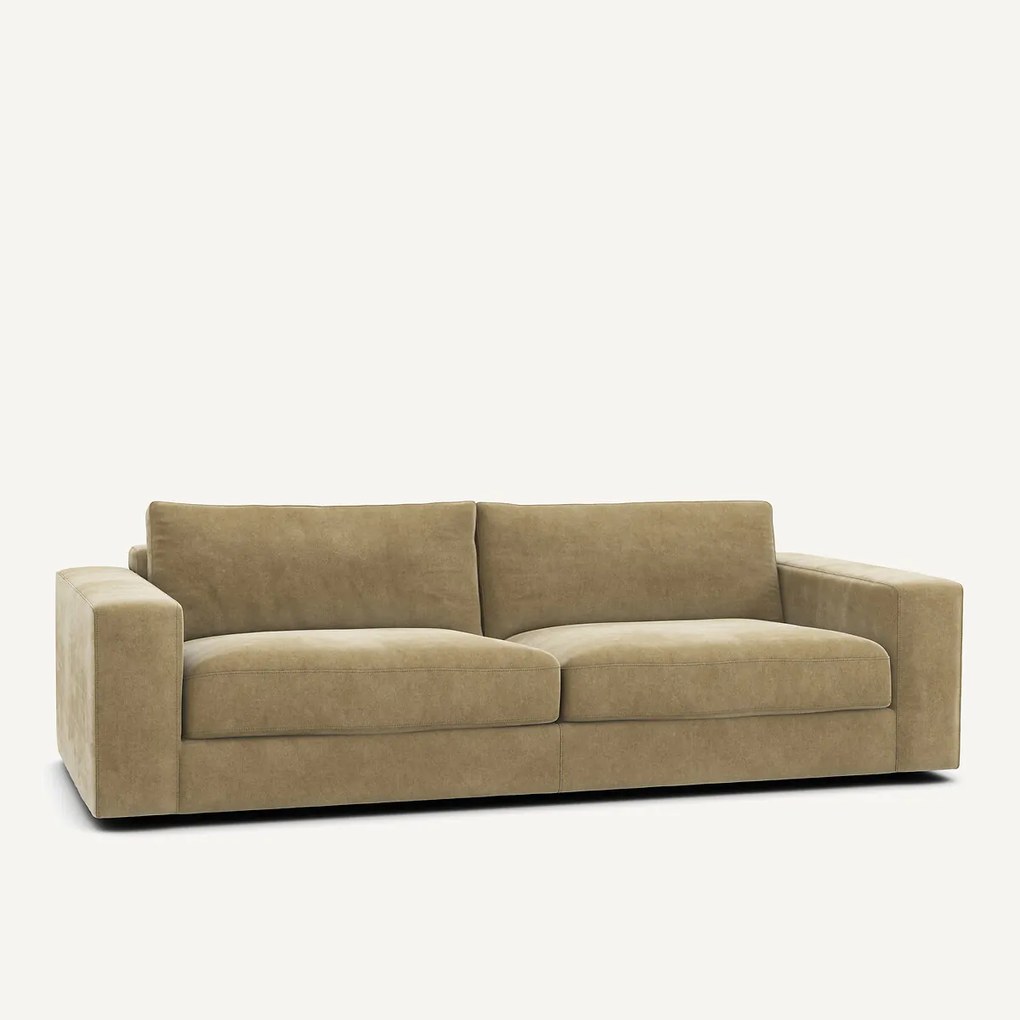 Bank in stonewashed fluweel, SKANDER