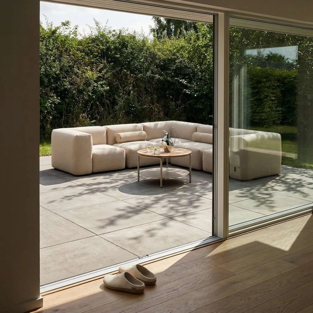 Soft Zitzak Outdoor Corner - Bouclé Beige