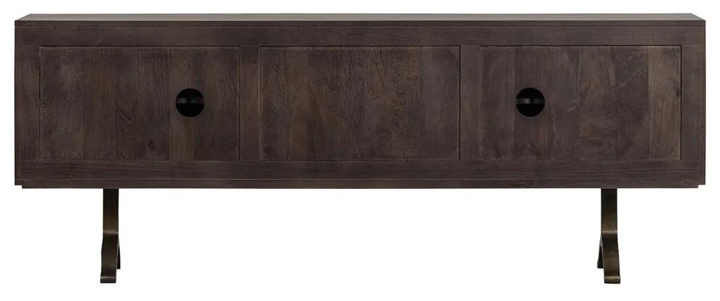 BePureHome Draw Dressoir Mangohout Walnoot - 180x40x70cm.