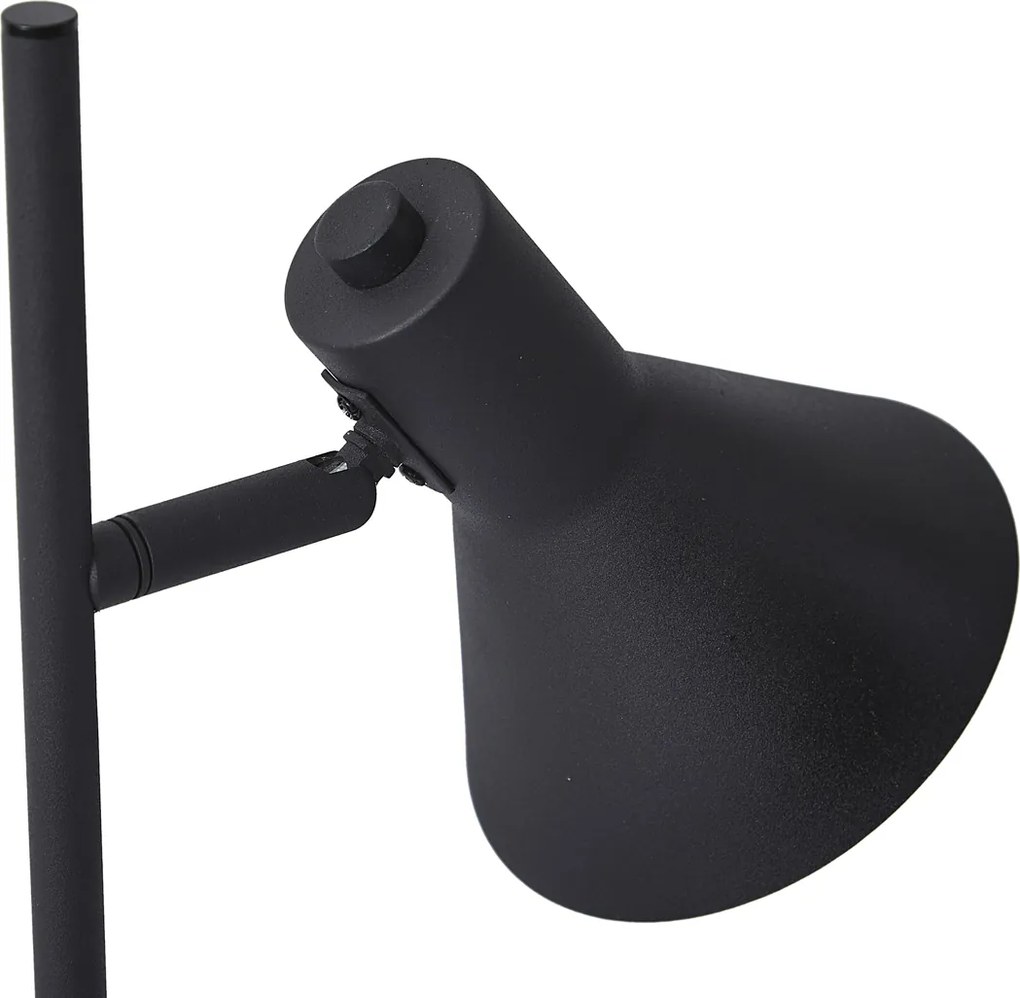 Moderne tafellamp zwart met goud 1-lichts - Magno