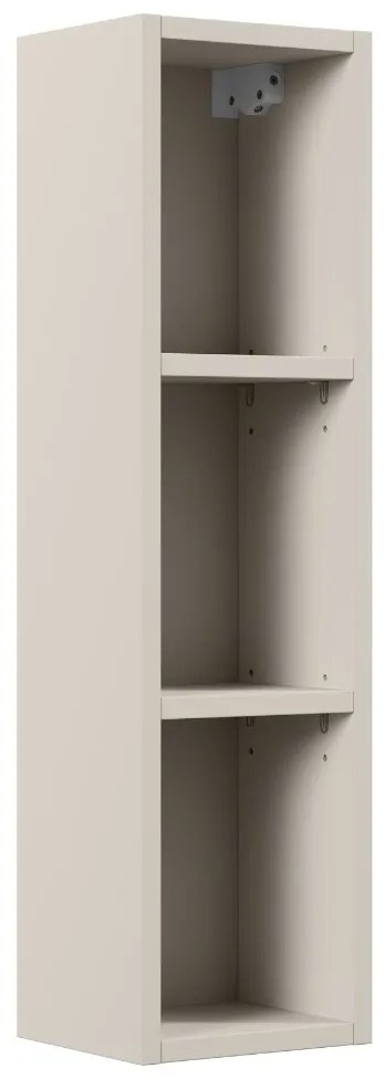 Comad Cashmere half hoge open kast 20x74cm taupe