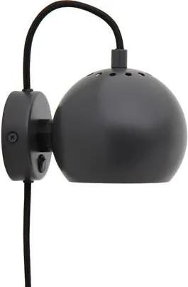 Ball Magnet Wandlamp Donkergrijs