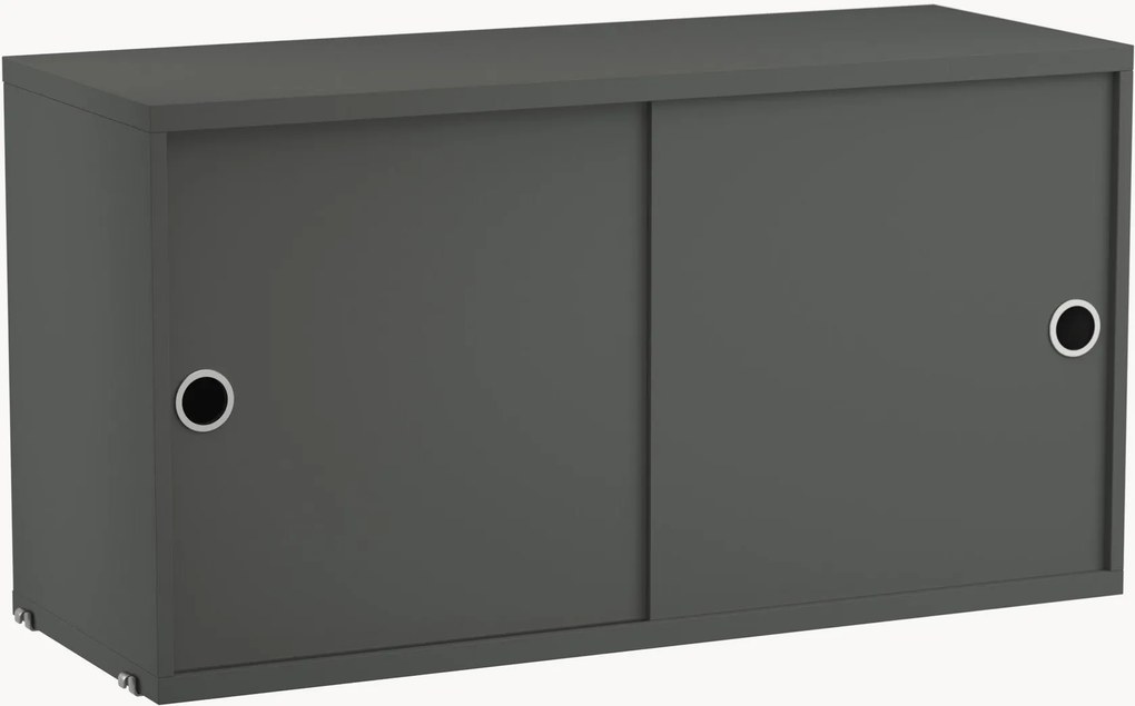 Kast String System met schuifdeuren, B 78 x D 30 cm