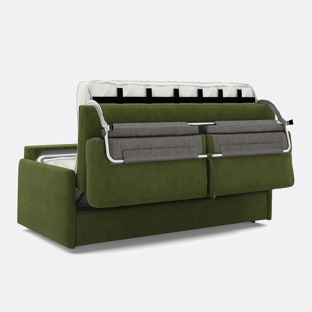 Bank-bed fluweel, mousse Marta