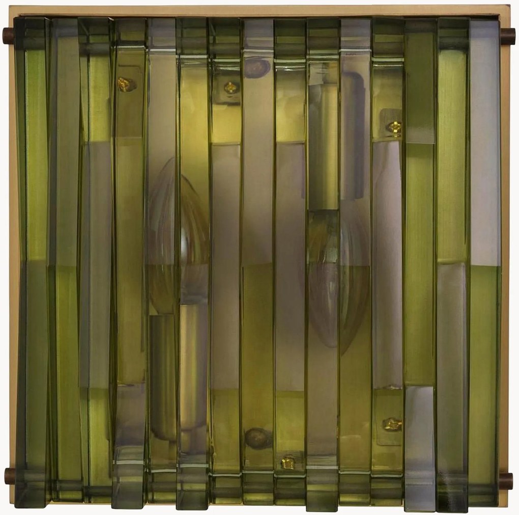 Handgemaakte LED-wandlamp Nuvola