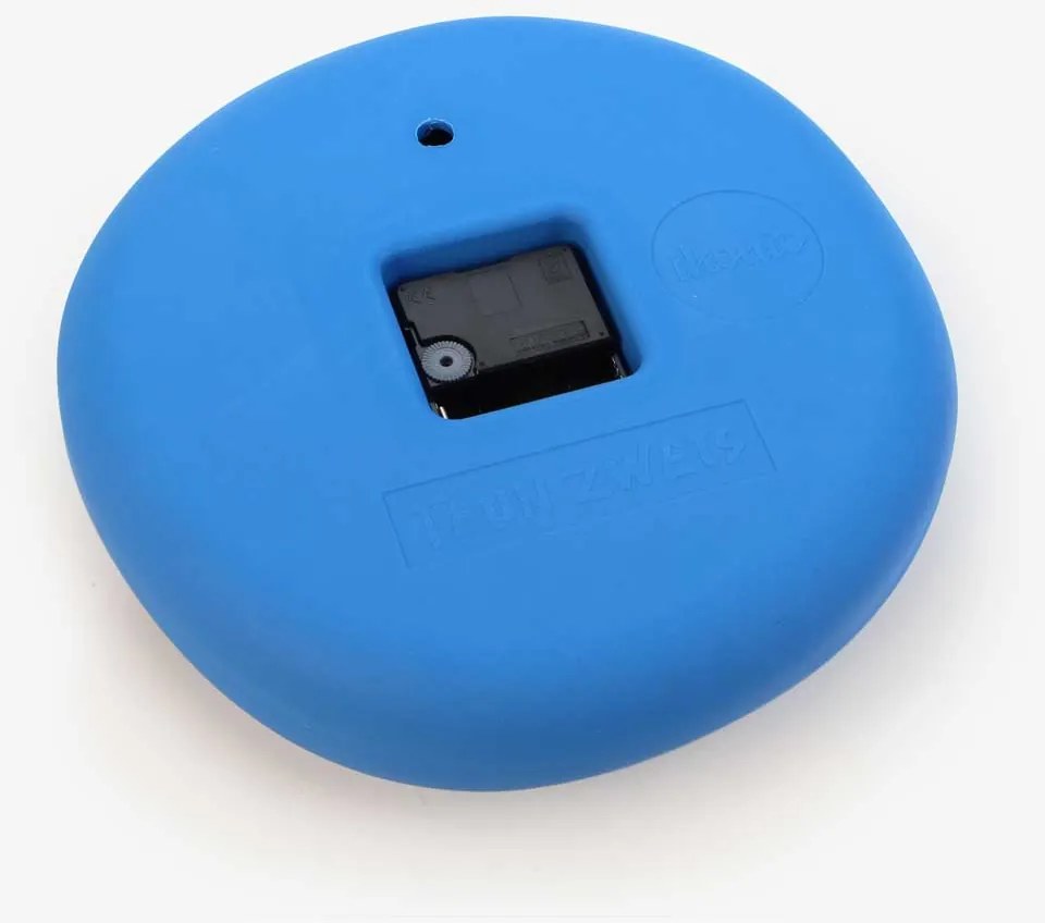 Design Klok - Teun Zwets - Bubble Clock Blauw