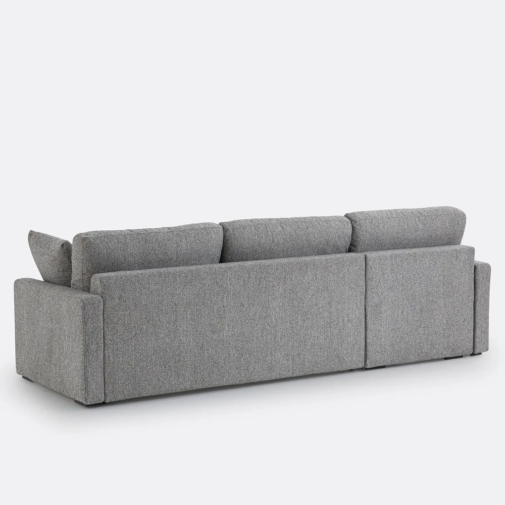 4-zits hoekbank, omvormbaar, gemêleerde structuurstof, Comfort Bultex®, TIMOR