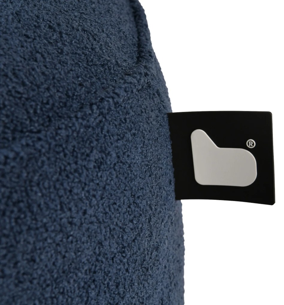 B-Poufe Indoor Poef Teddy - Navy