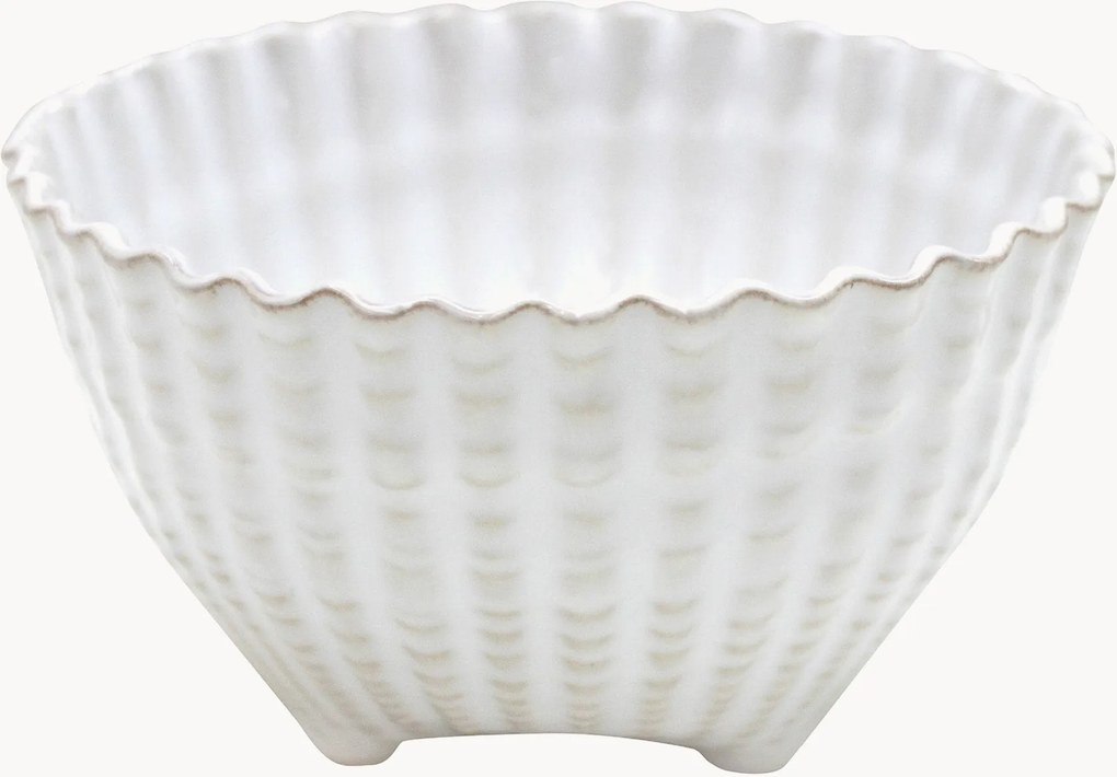 Schaal Aparte met handmatig geborstelde rand, in verschillende formaten