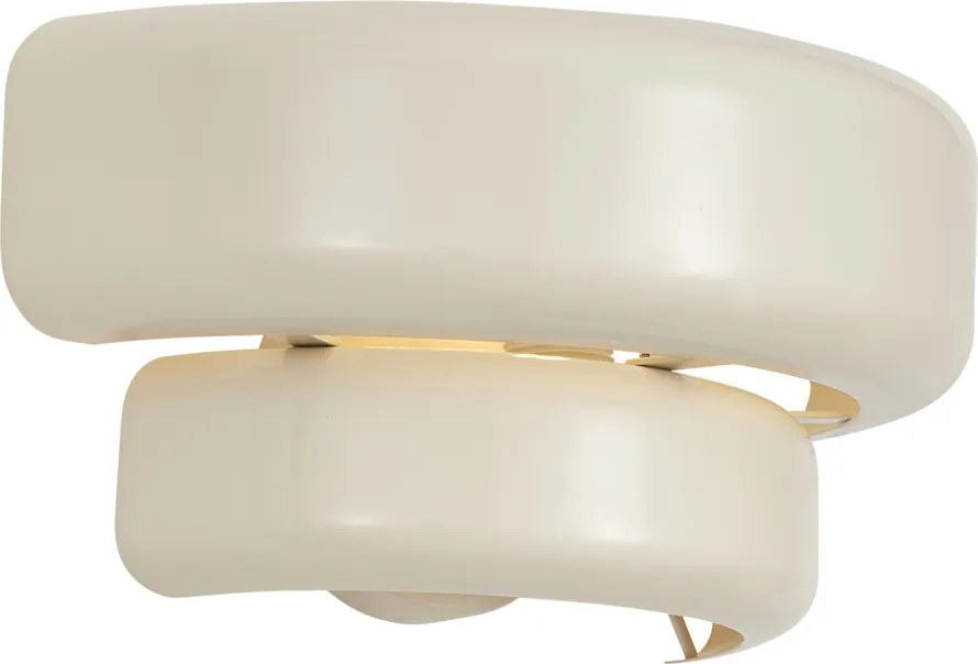 Retro wandlamp beige - Ophelia